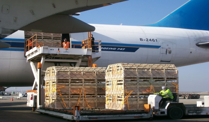 广坝农场到新加坡空运公司